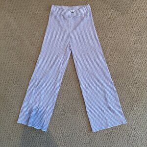 Wilfred checkered creme pants